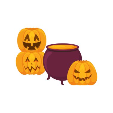 Cadılar Bayramı Balkabağı tasarım