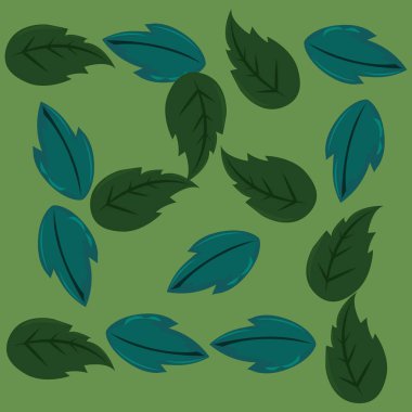 yeşil yaprakları çiçek yeşillik arka plan