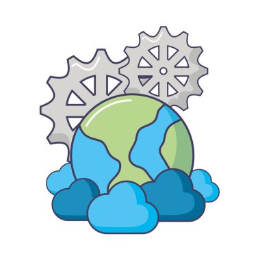 Dünya bulut bilgi işlem vites depolama veri