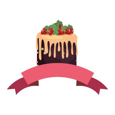 tatlı kek kutlama Doğum şerit