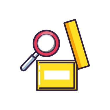 kutu ofis ile Büyüteç