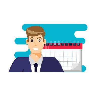 Takvim hatırlatma ile zarif işadamı