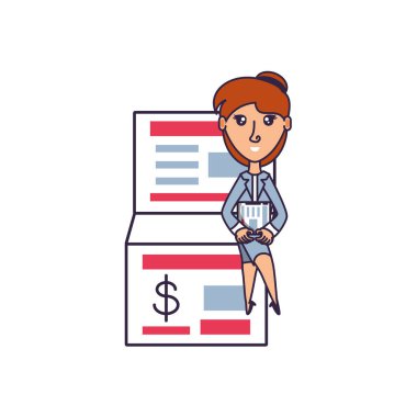 Belgeli iş kadını