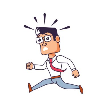 Avatar karakter çalışan işadamı