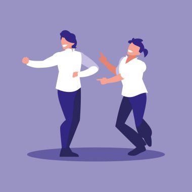 Erkekler avatar karakter dans