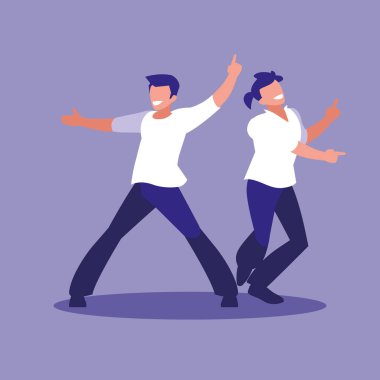 Erkekler avatar karakter dans