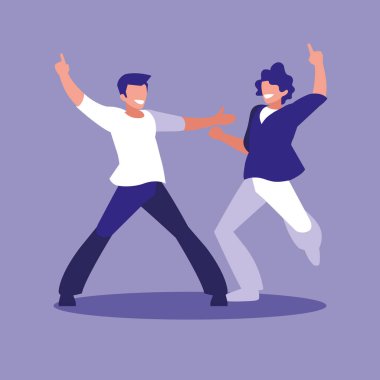 Erkekler avatar karakter dans