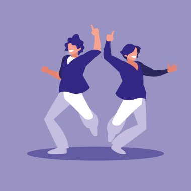 Erkekler avatar karakter dans