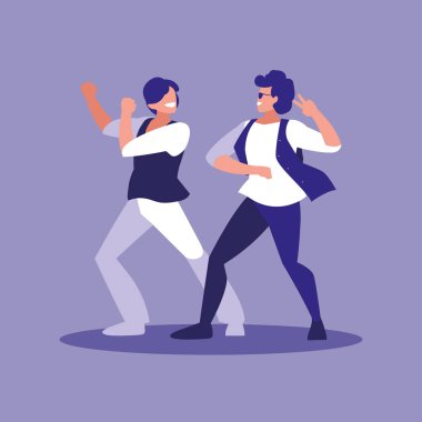 Erkekler avatar karakter dans