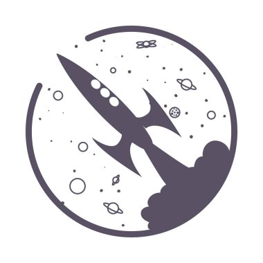 roket uzay gemisi lansmanı