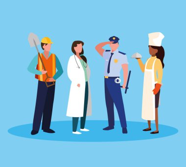 profesyonel grup doktor kadın