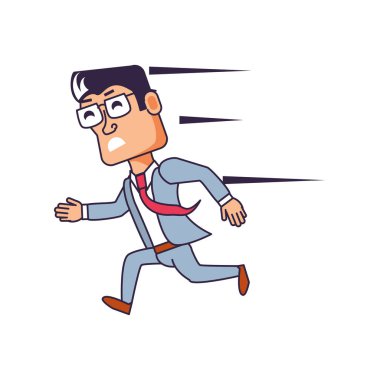 Avatar karakter çalışan işadamı