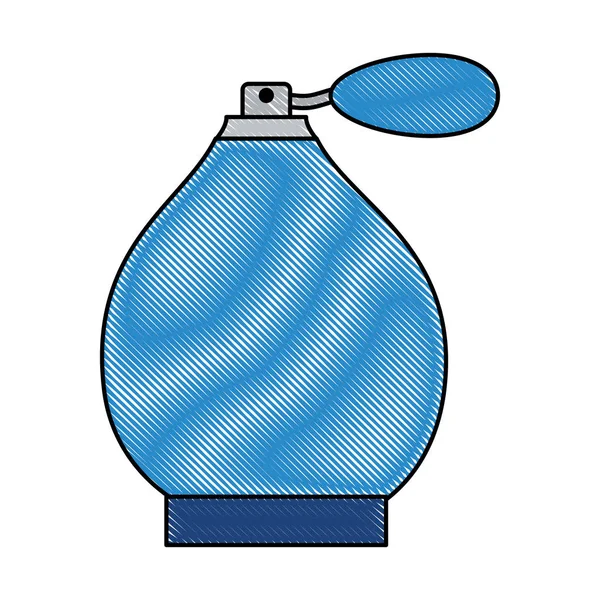 Fragrance spray perfume fashion icon — Stock Vector
