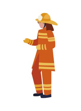 itfaiyeci işçi avatar karakter