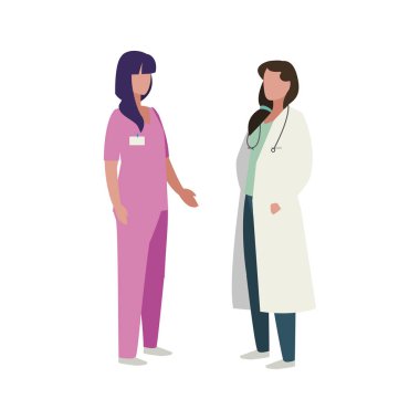 profesyonel işçi karakterleri çift