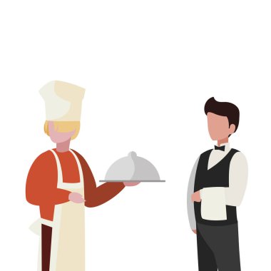 profesyonel işçi karakterleri çift