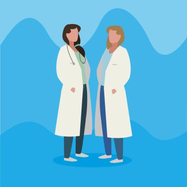 profesyonel işçi karakterleri çift