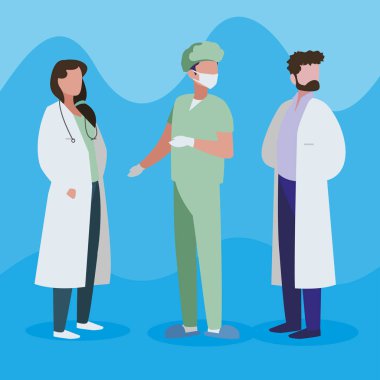 profesyonel işçi karakter grubu