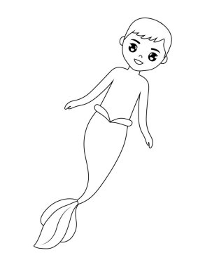 Deniz kızı erkek avatar karakter