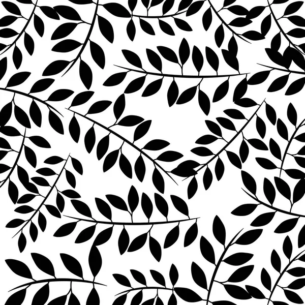 dalları ile desen doğal yapraklar