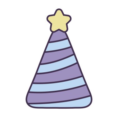 parti şapka dekoratif simgesi