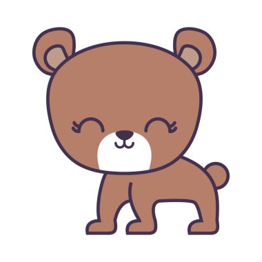 izole hayvan sevimli simge