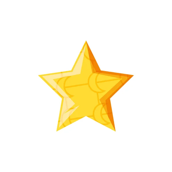 Star decorative isolated icon — Stock Vector