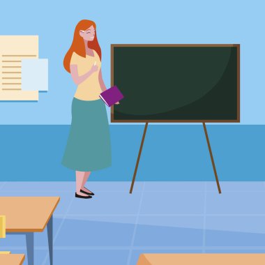 sınıf karakteri kadın öğretmen