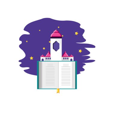 cami kale ramazan kareem ile kuran kitap