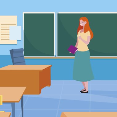 sınıf karakteri kadın öğretmen