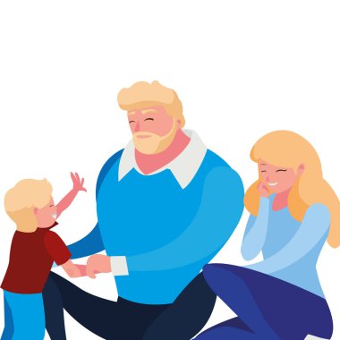 Anne ile oğlu karakterler çift