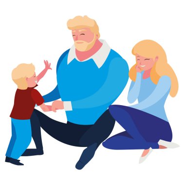 Anne ile oğlu karakterler çift