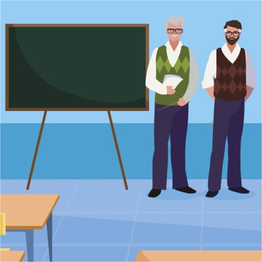 sınıf karakterleri öğretmenler çift