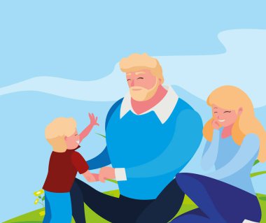 Anne ile oğlu karakterler çift