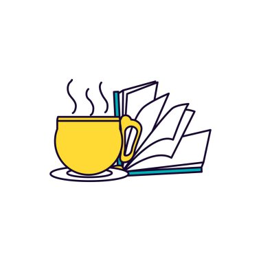 kuran kitap ve altın fincan ramazan kareem