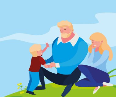 Anne ile oğlu karakterler çift