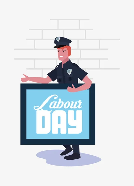 Dzień pracy osób — Wektor stockowy