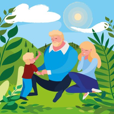 Anne ile oğlu karakterler çift