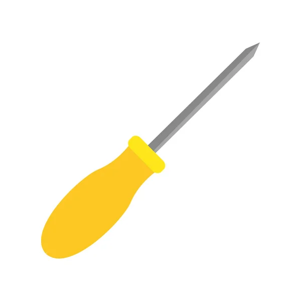 Crossed screwdriver tool — Stock Vector