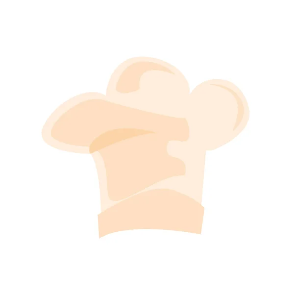 Chef hoed pictogram — Stockvector