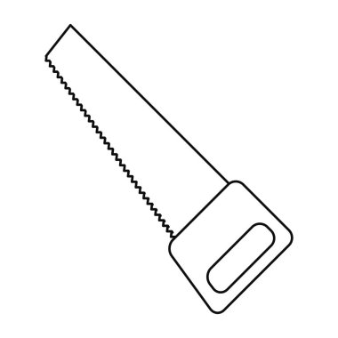 testere simgesi aracı