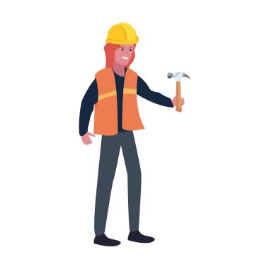 İnşaat işçisi kadın