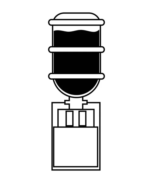 Icono de la máquina dispensadora de agua — Vector de stock