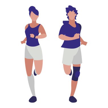 atletizm çift çalışan karakterler