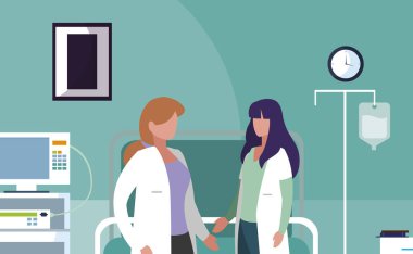 ameliyathanede kadın tıp işçileri