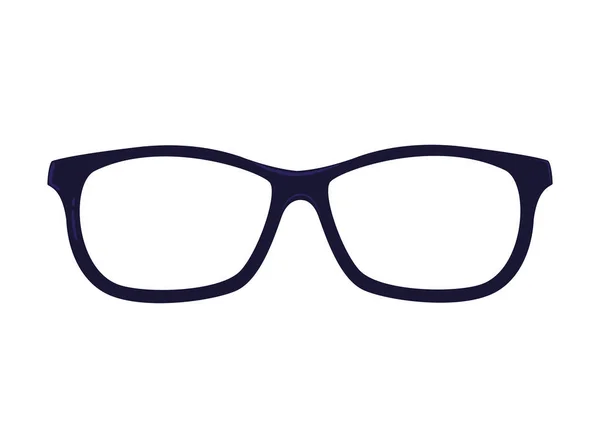 Accessoire de lunettes icône isolée — Image vectorielle