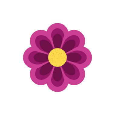 Güzel çiçek doğa izole edilmiş ikon