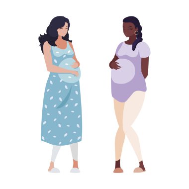 hamilelik kadın karakter ırklar arası çift