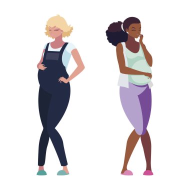 hamilelik kadın karakter ırklar arası çift