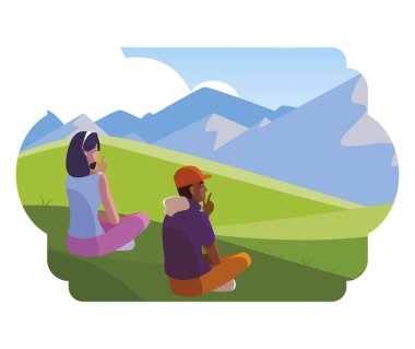 alanında ufuk taslayan ırklar arası çift